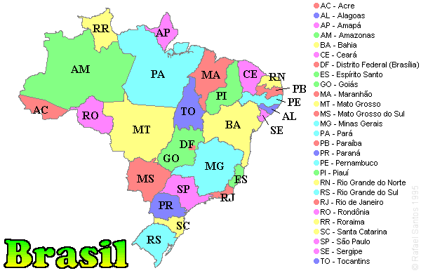 Mapa Do Brasil