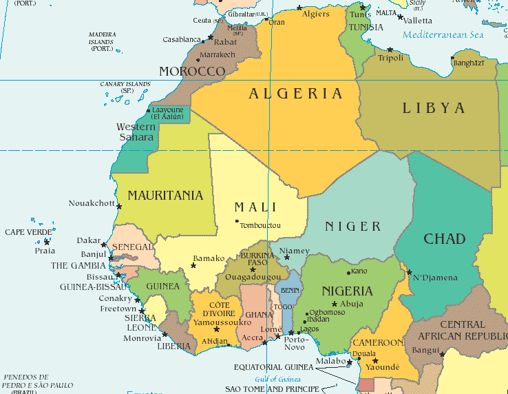 West Africa. Morocco