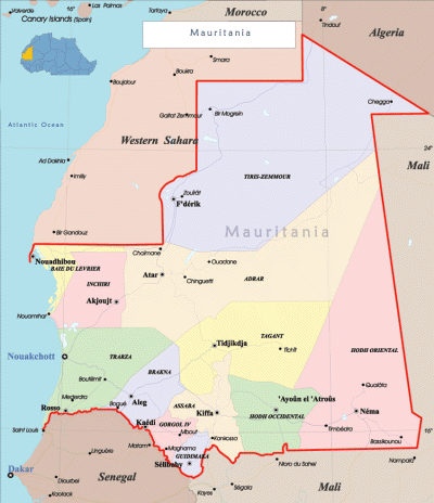 Mauritania on Mauritania Home