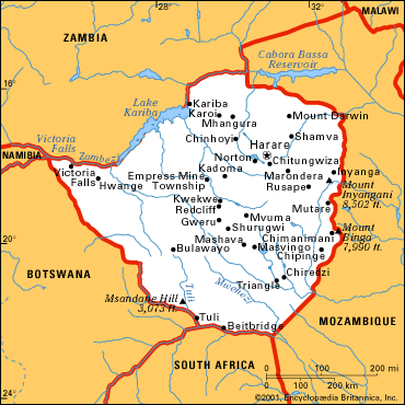 Map Of Zimbabwe Africa. Zimbabwe Home